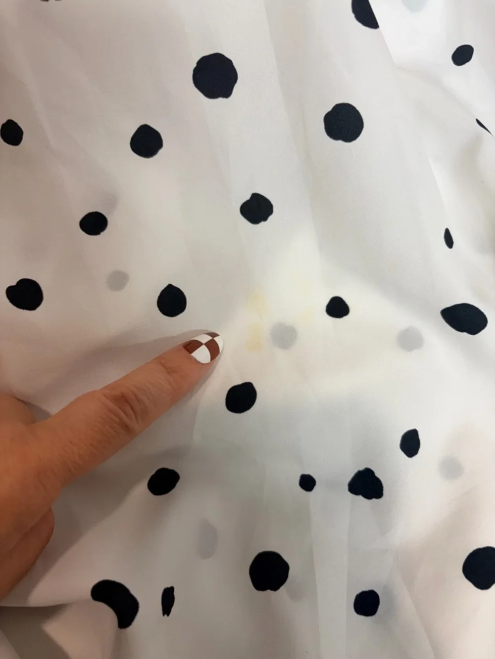 VTG Henry Lee Petites Polka Dot Midi Dress Small 80s‎ Mod Office Siren Preppy